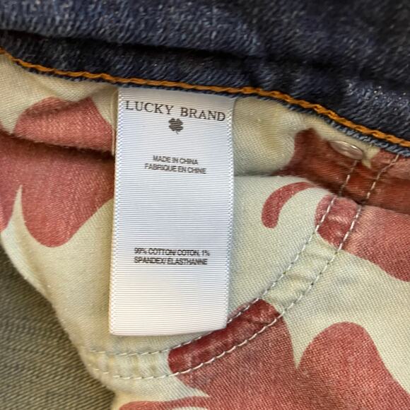 Lucky Brand Sz 8/29 ‘Zoe Boot’ Jeans Bootcut  Dark Wash Stonewashed Y2K Western - Picture 12 of 15